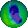 Antarctic Ozone 2008-10-29